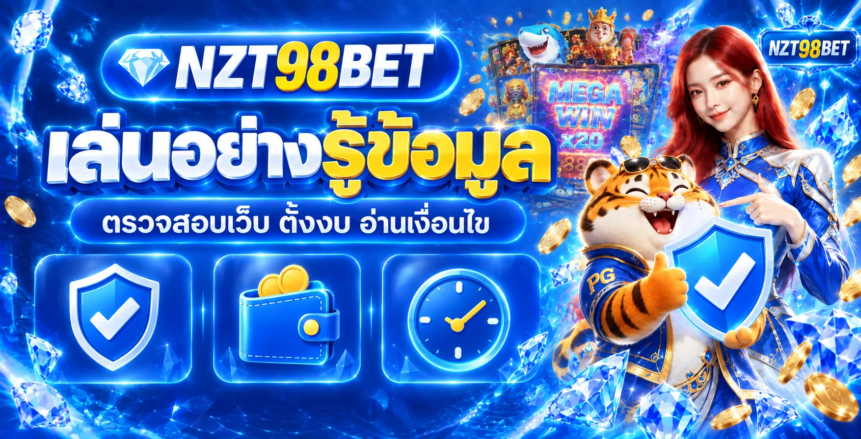 NZT98BET วิธีตรวจเว็บ ตั้งงบ และเล่นอย่างรับผิดชอบ